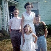 David, Becky, Julia (Judy) Kish, Dan Dorrough; Medway OH